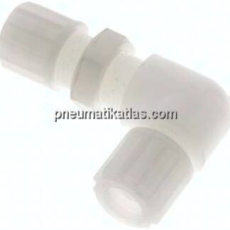 Winkel-Schott-Verschraubung 12x10mm, PVDF