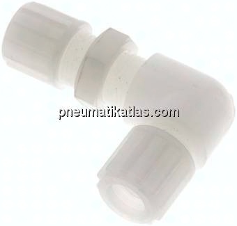 Winkel-Schott-Verschraubung 12x10mm, PVDF