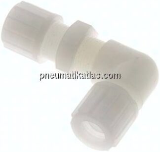 Winkel-Schott-Verschraubung 14x12mm, PVDF