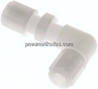 Winkel-Schott-Verschraubung 6x4mm, PVDF