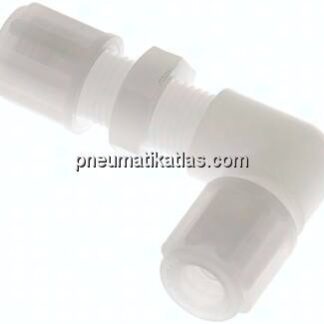Winkel-Schott-Verschraubung 6x4mm, PVDF