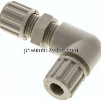 Winkel-Schott-Verschraubung 8x6mm, Polypropylen