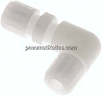 Winkel-Schott-Verschraubung 8x6mm, PVDF