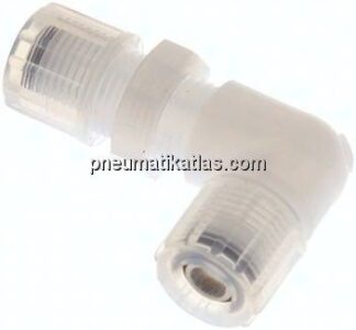 Winkel-Schott-Verschraubung 10x8mm, PFA