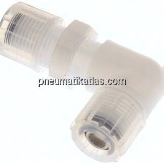 Winkel-Schott-Verschraubung 10x8mm, PFA