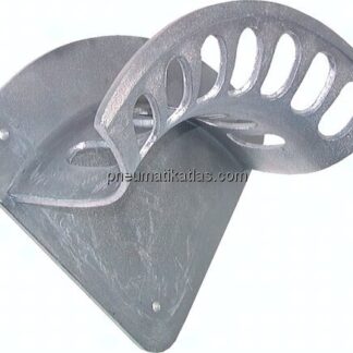 Werkstatt-Wandschlauchhalter Aluminium, 348x257x144mm