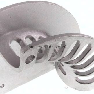 Werkstatt-Wandschlauchhalter Aluminium, 188x147x70mm