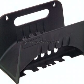 Standard-Wandschlauchhalter Kunststoff - schwarz, 260x165x120mm