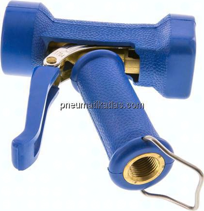 Wassersparpistole Standard, Edelstahl / Messing