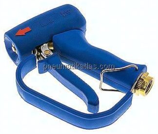 Wassersparpistole Ergo, Edelstahl / Messing