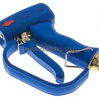 Wassersparpistole Ergo, Edelstahl / Messing