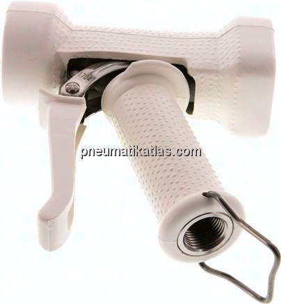 Wassersparpistole Standard, Edelstahl komplett