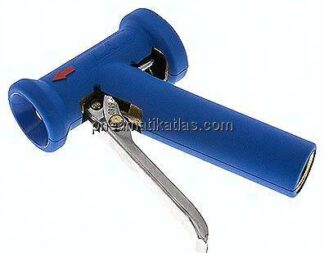 Wassersparpistole Mini, Edelstahl / Messing
