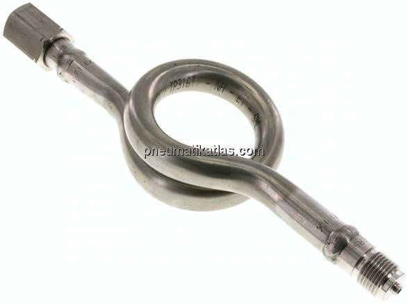 Wassersackrohr Kreisform (1.4571) G 1/2" (AG)-Zapfen