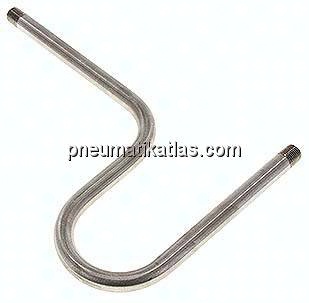 Wassersackrohr U-Form(1.4571) G 1/4" (AG)-G 1/4" (AG)