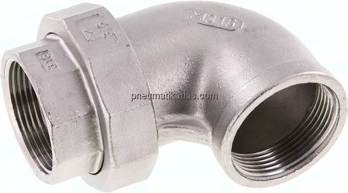 Winkel-Verschraubung konisch dichtend Rp 1-1/2" (IG)