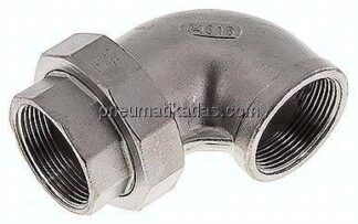 Winkel-Verschraubung flach dichtend Rp 1-1/2" (IG)