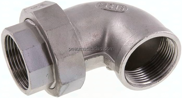 Winkel-Verschraubung konisch dichtend Rp 1-1/4" (IG)