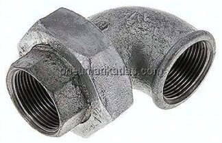 Winkel-Verschraubung flach dichtend Rp 1-1/4" (IG)