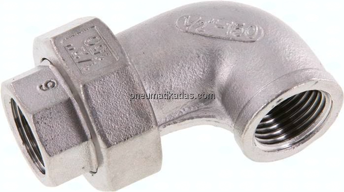 Winkel-Verschraubung konisch dichtend Rp 1/2" (IG)