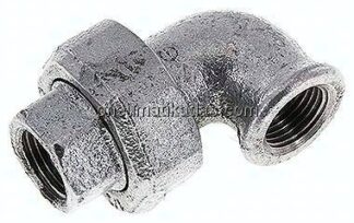 Winkel-Verschraubung flach dichtend Rp 1/2" (IG)