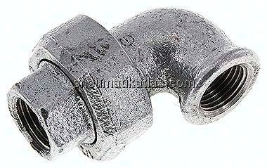 Winkel-Verschraubung flach dichtend Rp 1/2" (IG)