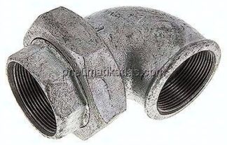 Winkel-Verschraubung flach dichtend Rp 2" (IG)