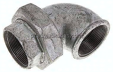 Winkel-Verschraubung flach dichtend Rp 2" (IG)