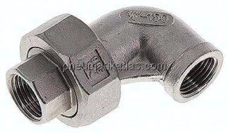 Winkel-Verschraubung flach dichtend Rp 3/8" (IG)