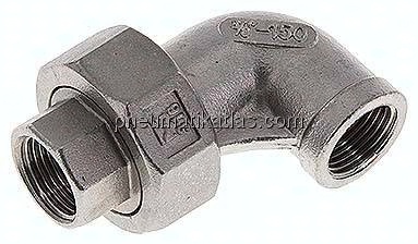Winkel-Verschraubung flach dichtend Rp 3/8" (IG)