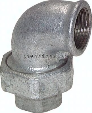 Winkel-Verschraubung flach dichtend Rp 2-1/2" (IG)
