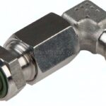 Einstellb. Winkel-Schneidringverschr. G 1/8"-6 L (M12x1,5), ohne Mutter & Schneidring, 1.4571