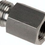 Aufschraub-Schneidringverschr. M 22x1,5-18 L (M26x1,5), ohne Mutter & Schneidring, 1.4571
