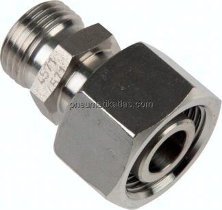 Reduziereinsatz 15 L-12 L (M18x1,5), ohne Mutter & Schneidring, 1.4571