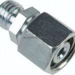 Reduziereinsatz 22 L-6 L (M12x1,5), ohne Mutter & Schneidring, Stahl verzinkt
