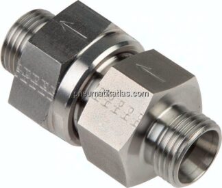 Hydraulik-Rückschlagventil 12 L (M18x1,5), ohne Mutter & Schneidring, 1.4571