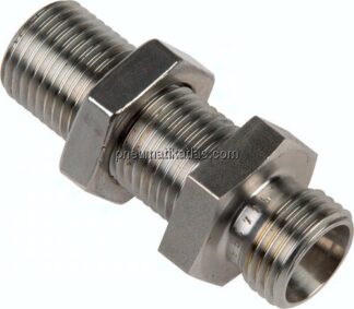 Schott-Schneidringverschraubung 42 L (M52x2), ohne Mutter & Schneidring, 1.4571