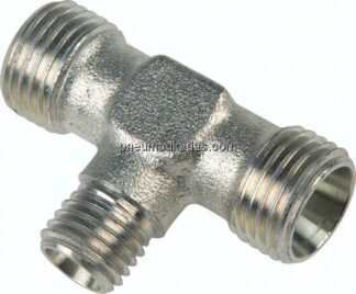 T-Schneidringverschraubung 10 L (M16x1,5)-8 L (M14x1,5)-10 L (M16x1,5), ohne Mutter & Schneidring, S