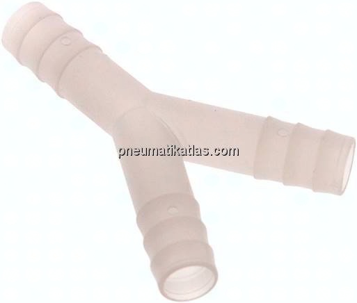Y-Schlauchverbinder 13 (1/2")mm, PVDF