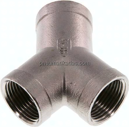 Y-Stück Rp 3/4" (IG), 1.4408