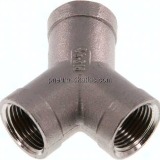 Y-Stück Rp 3/8" (IG), 1.4408