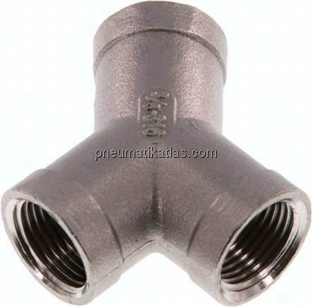 Y-Stück Rp 3/8" (IG), 1.4408