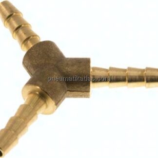 Y-Schlauchverbinder 5mm, Messing