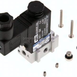 3/2-Wege Magnetventil, M 5, Federrückstellung (NC), 115 V AC