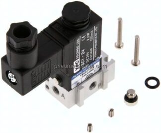 3/2-Wege Magnetventil, M 5, Federrückstellung (NC), 12 V DC