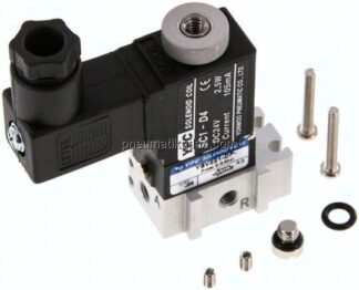 3/2-Wege Magnetventil, M 5, Federrückstellung (NO), 115 V AC