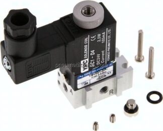 3/2-Wege Magnetventil, M 5, Federrückstellung (NO), 24 V DC