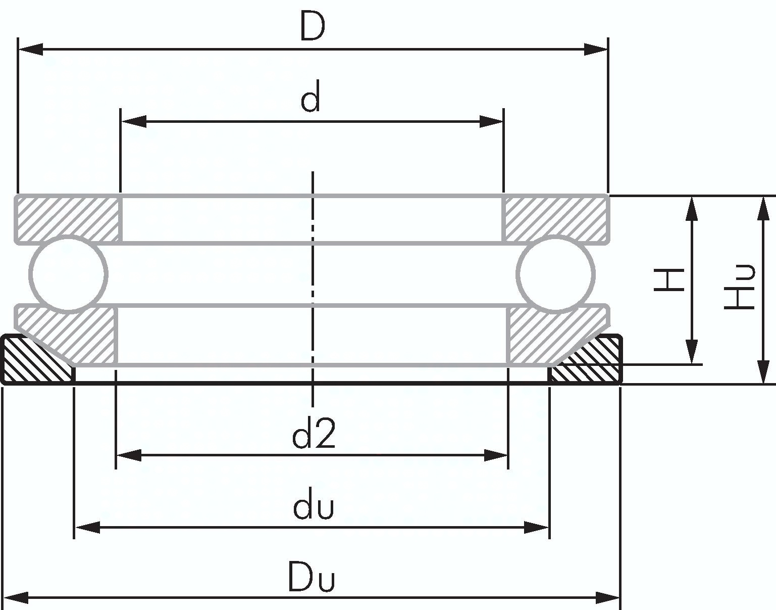 Unterlagscheibe DIN 711 dxDxB: 42x55x5,5 – Bild 4