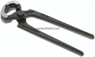 Kneifzange, 160 mm, poliert / schwarz atramentiert