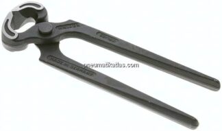 Kneifzange, 180 mm, poliert / schwarz atramentiert